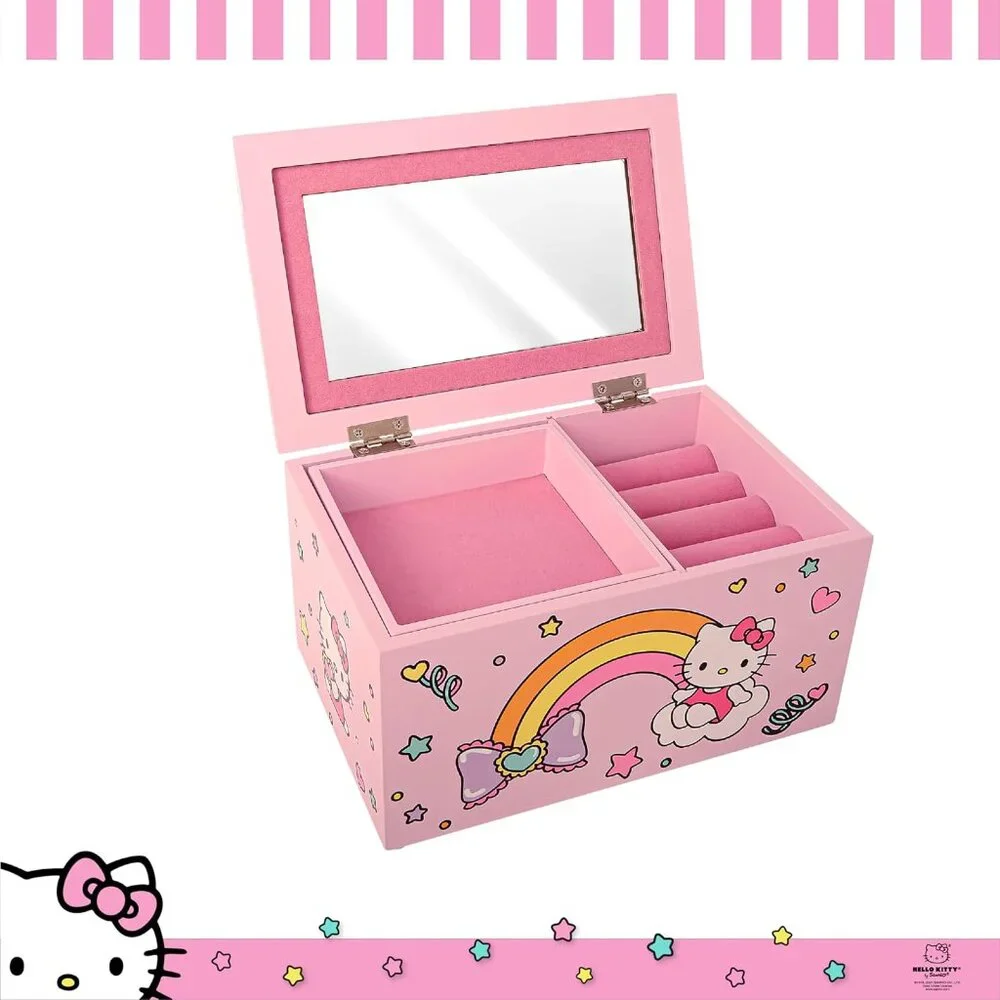 Hello Kitty Jewelry Box with‎ Tray and Storage | BRAND NEW